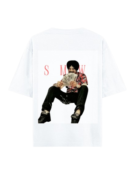 Bow Down No Chance  Oversized  T-Shirt