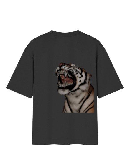 Unisex Oversized tiger high quality T-Shirt