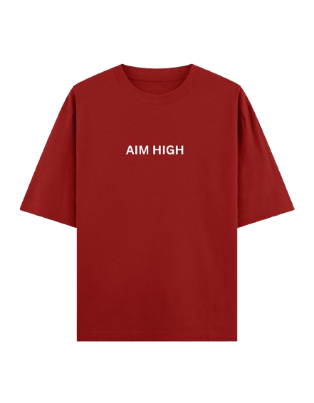 Unisex Oversized T-Shirt AIM HIGH